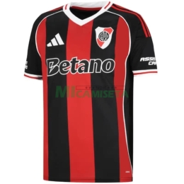 Camiseta River Plate Segunda Equipación 2025/2026 Rojo/Negro