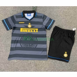 Camiseta Inter de Milan Tercera Equipación Retro 97/98 Niño Kit