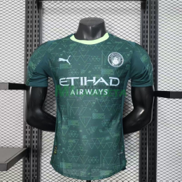 Camiseta Manchester City Cuarta Equipación 2025/2026 Verde (EDICIÓN JUGADOR)