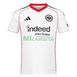 Camiseta Eintracht Fráncfort Segunda Equipación 2025/2026 Blanco