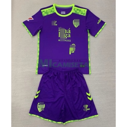 Camiseta Málaga CF Segunda Equipación 2024/2025 Niño Kit