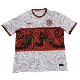 Camiseta Corinthians 2023/2024 Blanco/Rojo