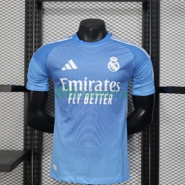 Camiseta de Portero Real Madrid 2025/2026 Azul (EDICIÓN JUGADOR)