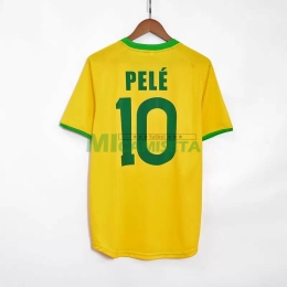 Camiseta PELÉ 10 Brasil Primera Equipación Retro 1970