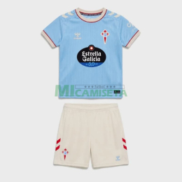Camiseta Celta De Vigo Primera Equipación 2026/2027 Azul Niño Kit