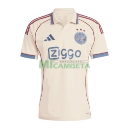 Camiseta Ajax Tercera Equipación 2025/2026 Blanco Roto