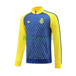 Chaqueta Al-Nassr FC 2023/2024 Azul/Amarillo