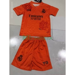 Camiseta De Portero Real Madrid Cuarta Equipación 2023/2024 Niño Kit Naranja