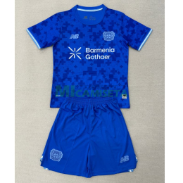Camiseta Leverkusen Tercera Equipación 2025/2026 Azul Niño Kit