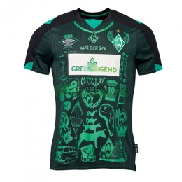 Camiseta Werder Bremen 2022/2023 Negro/Verde