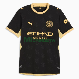 Camiseta Manchester City Segunda Equipación 2026/2027 Negro
