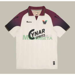 Camiseta Venezia FC Segunda Equipación 2025/2026 Beige/Rojo Oscuro