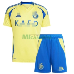 Camiseta Al-Nassr FC Primera Equipación 2024/2025 Niño Kit