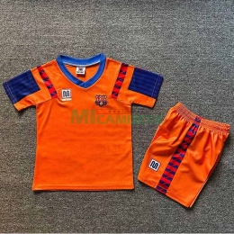 Camiseta Barcelona Segunda Equipación Retro 1991/92 Niño Kit
