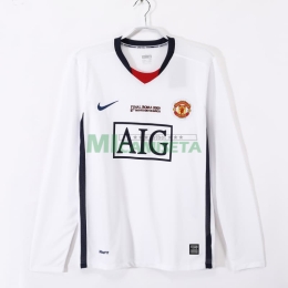 Camiseta Manchester United Segunda Equipación Retro 2008/09 ML