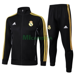 Chandal Real Madrid 2025/2026 Retro Negro/Amarillo