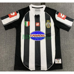 Camiseta Juventus Primera Equipación Retro 2002/03 Blanco/Negro