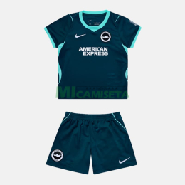 Camiseta Brighton Tercera Equipación 2026/2027  Verde Oscuro Niño Kit