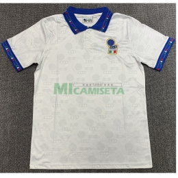 Camiseta Italia Segunda Equipación Retro 1994 Blanco