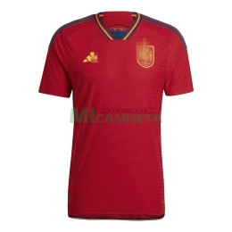 Camiseta España Primera Equipación 2022 Mundial (EDICIÓN JUGADOR)