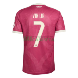Camiseta VINI JR. 7 Real Madrid Tercera Equipación 2026/2027 Rosa con Parche HP