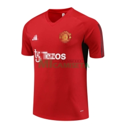 Camiseta de Entrenamiento Manchester United 2023/2024 Rojo