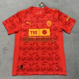 Camiseta Valencia Segunda Equipación 2025/2026 Rojo