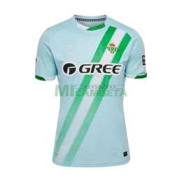 Camiseta Real Betis Segunda Equipación 2025/2026 Azul Claro con Parche La Liga