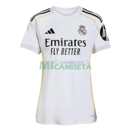 Camiseta Real Madrid Primera Equipación 2025/2026 Blanco Mujer