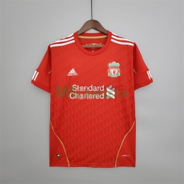 Camiseta Liverpool Primera Equipación Retro 2010/11