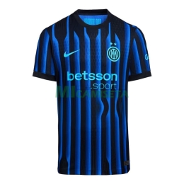 Camiseta Inter de Milan Primera Equipación 2025/2026 Azul/Negro