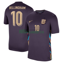 Camiseta Bellingham 10 Inglaterra Segunda Equipación 2024