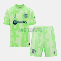 Camiseta Barcelona Tercera Equipación 2024/2025 Niño Kit
