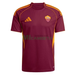 Camiseta AS Roma Primera Equipación 2025/2026 Rojo