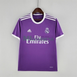 Camiseta Real Madrid Segunda Equipación Retro 16/17