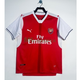 Camiseta Arsenal Primera Equipación Retro 2016/17 Rojo