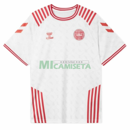 Camiseta Dinamarca 2022 Blanco