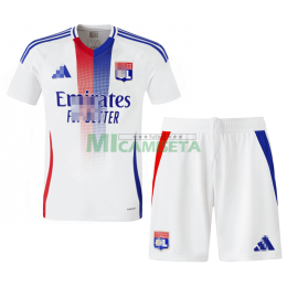 Camiseta Olympique De Lyon Primera Equipación 2024/2025 Niño Kit