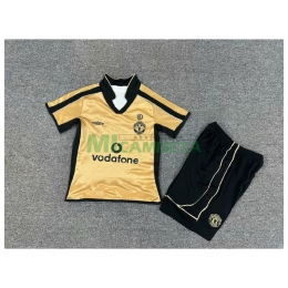 Camiseta Manchester United 100 Aniversario Edición Retro 2001/02 Niño Kit