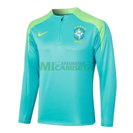 Sudadera de Entrenamiento Brasil 2024 Verde
