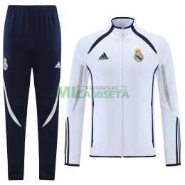 Chandal Real Madrid 2021/2022 Cuello Alto Blanco