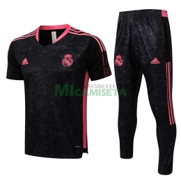 Camiseta De Entrenamiento Real Madrid 2021/2022 Kit Negro/Rosa