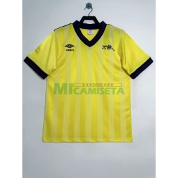 Camiseta Arsenal Segunda Equipación Retro 1983/86 Amarillo