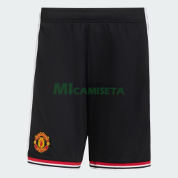 Pantalón Corto Manchester United Primera Equipación 2026/2027 Negro