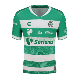 Camiseta Santos Laguna Primera Equipación 2025/2026 Verde/Blanco
