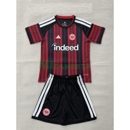 Camiseta Eintracht Fráncfort Primera Equipación 2026/2027 Rojo/Negro Niño Kit