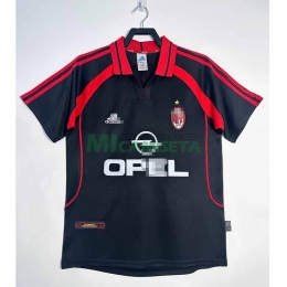 Camiseta AC Milan Tercera Equipación Retro 2000/01