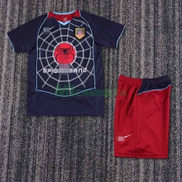 Camiseta Atletico de Madrid Segunda Equipación Retro 04/05 Niño Kit