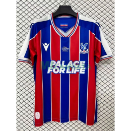 Camiseta Crystal Palace FC Primera  Equipación 2025/2026 Rojo/Azul Final UEFA Conference League