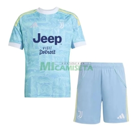 Camiseta Juventus Segunda Equipación 2025/2026 Niño Kit